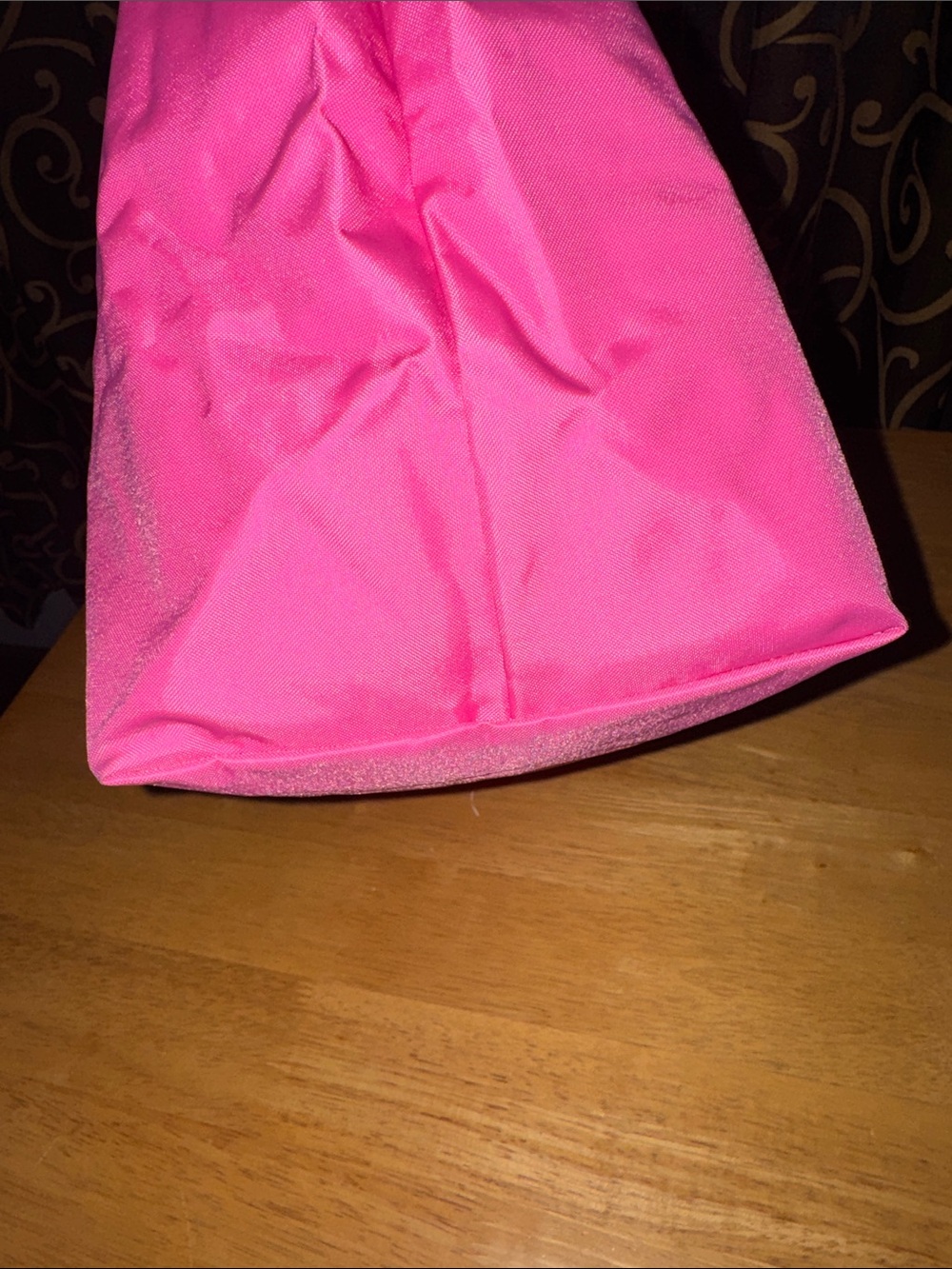Longchamp Le Pliage Barbie pink Large Shoulder Tote Bag EUC - Picture 6 of 10